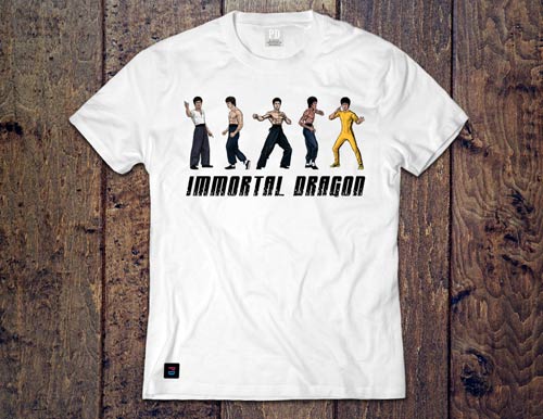 Immortal Dragon T-Shirt design by Marten Go aka MGO