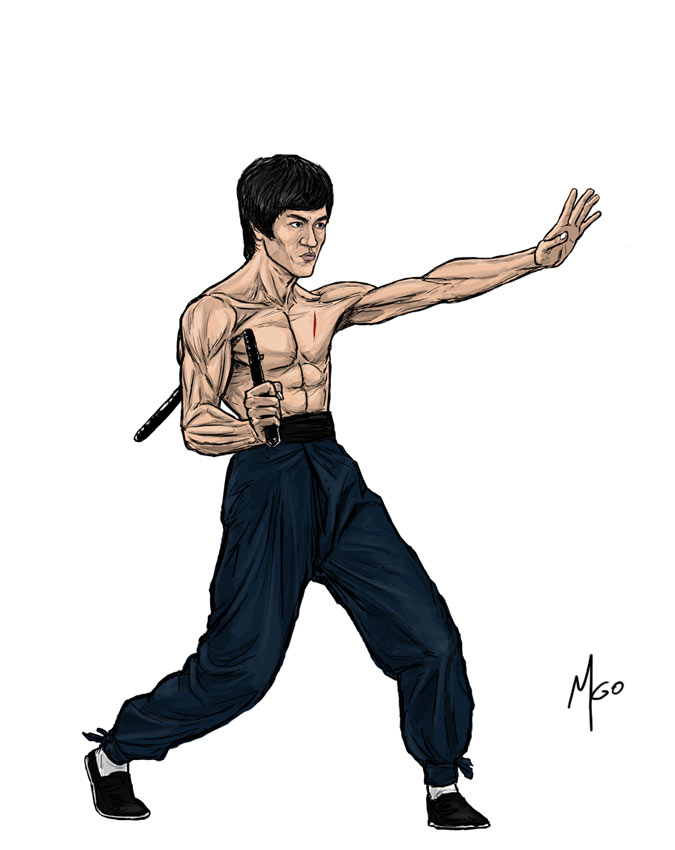 Dojo Fighter Version 4 illustration by Marten Go