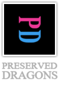 PRESERVED DRAGONS logo art