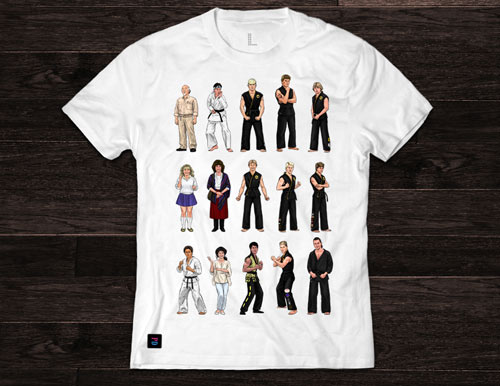Karate Trilogy 15 T-Shirt design by Marten Go aka MGO