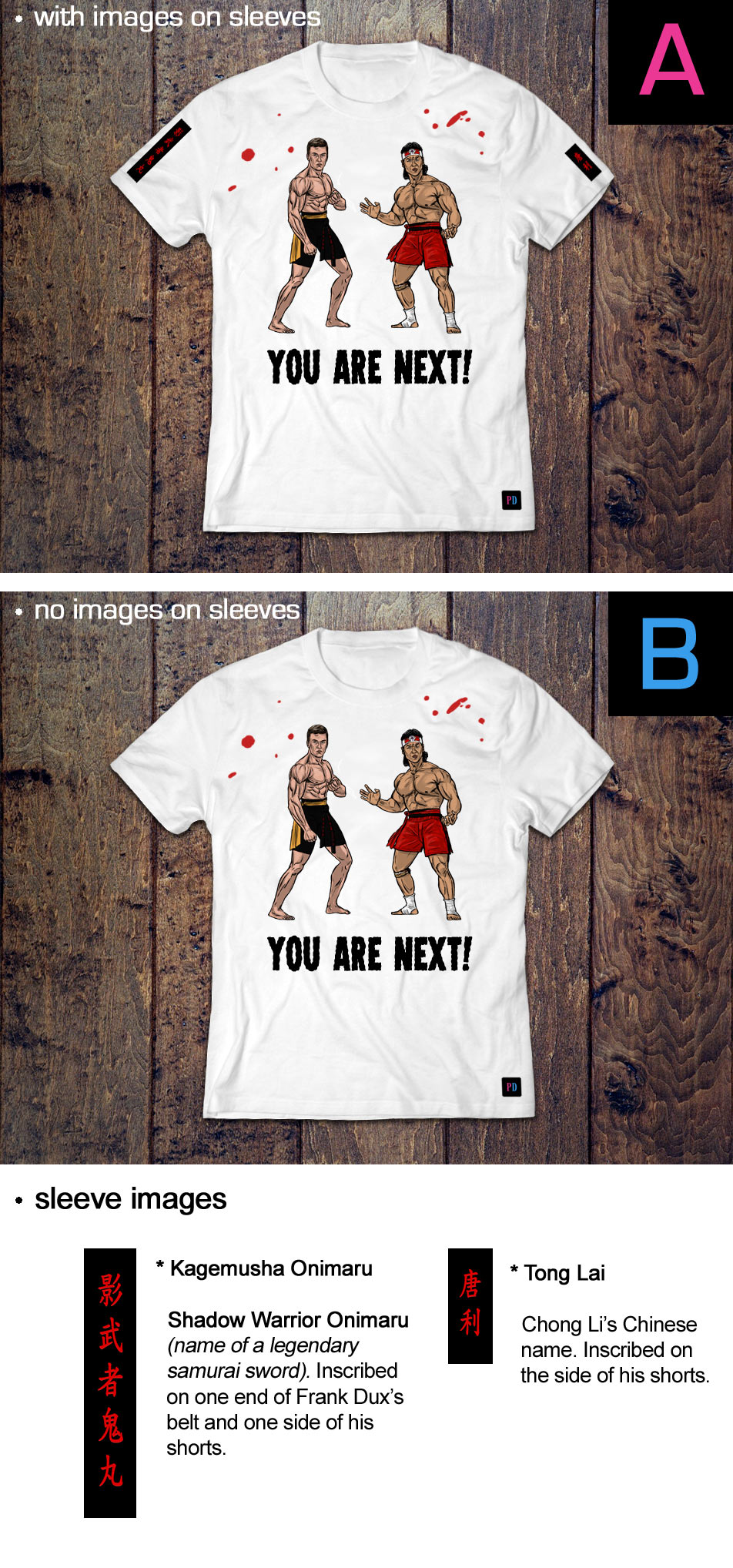 You Are Next! T-Shirt design by Marten Go aka MGO
