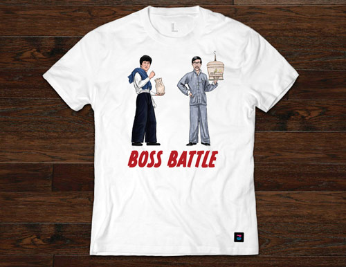 Boss Battle PD T-Shirt designs by Marten Go aka MGO