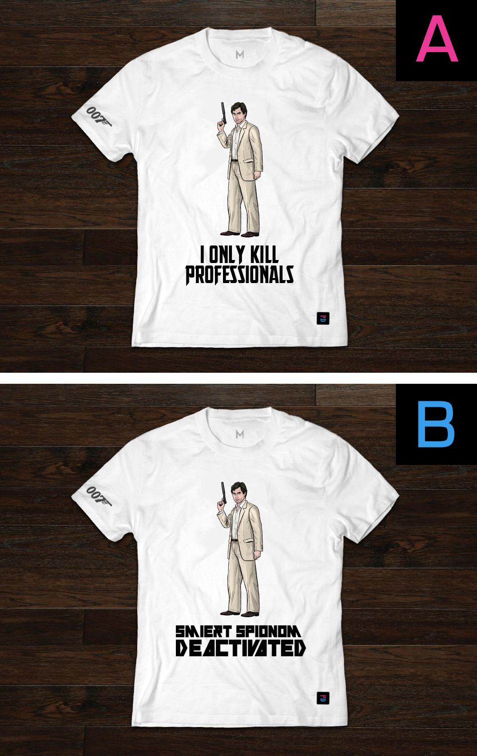 Enigmatic & Dangerous PD T-Shirt designs by Marten Go aka MGO