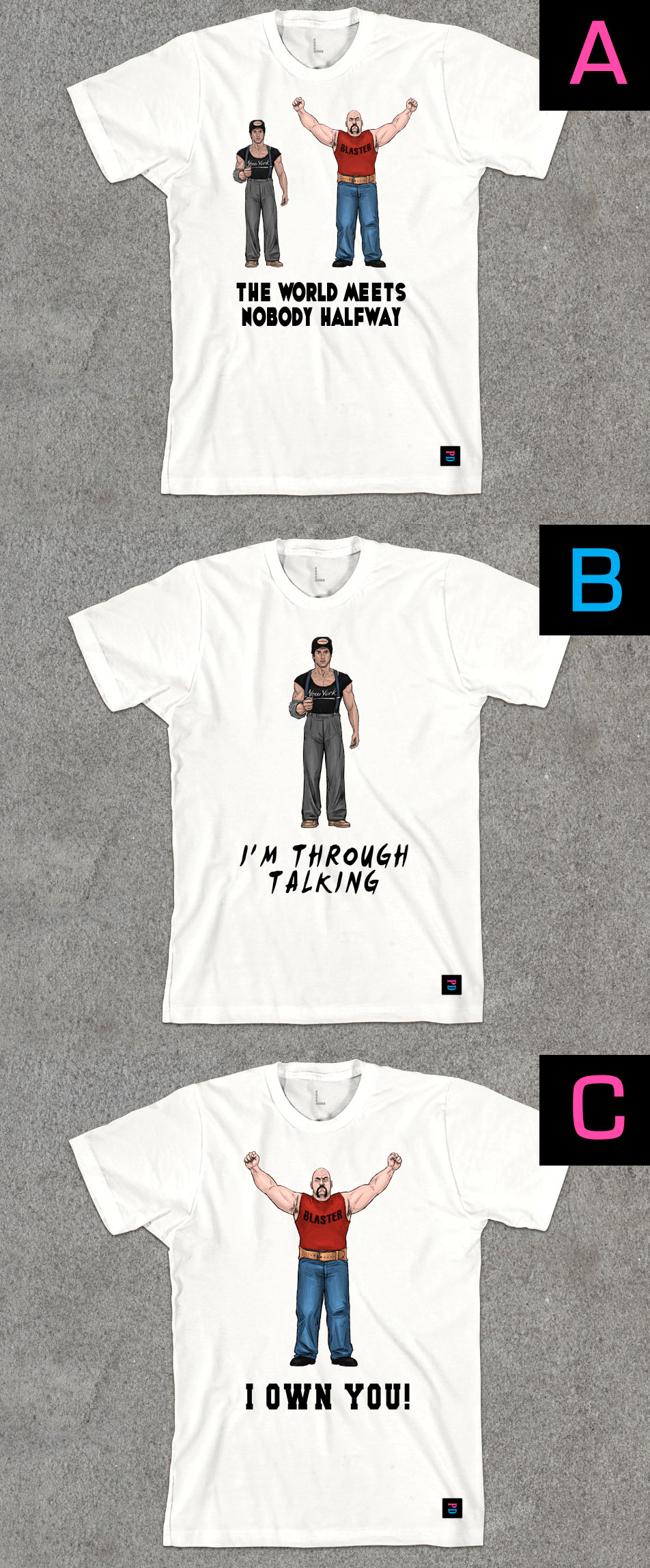 Just Wait Til Vegas PD T-Shirt designs by Marten Go aka MGO