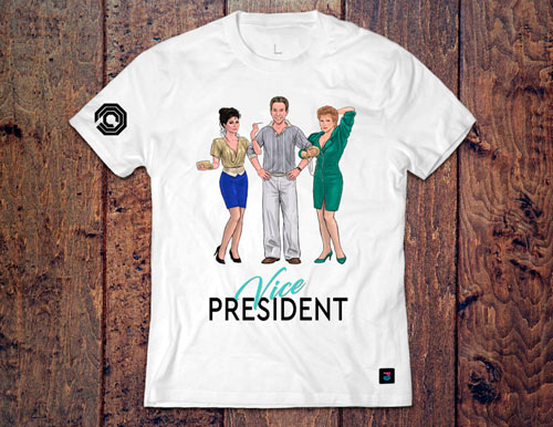 Vice President PD T-Shirt design by Marten Go aka MGO
