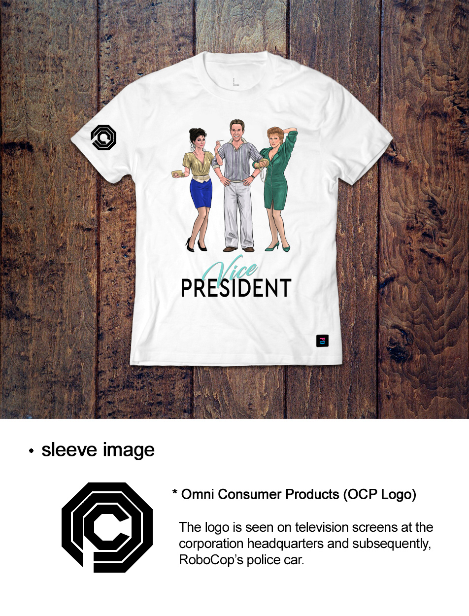 Vice President PD T-Shirt design by Marten Go aka MGO