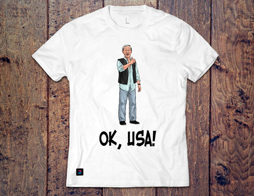 OK, USA! PD T-Shirt designs by Marten Go aka MGO