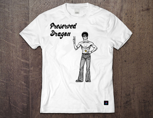 Preserved Dragon PD T-Shirt design by Marten Go aka MGO