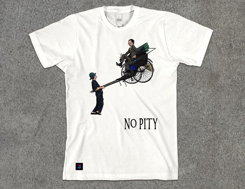 No Pity PD T-Shirt design by Marten Go aka MGO